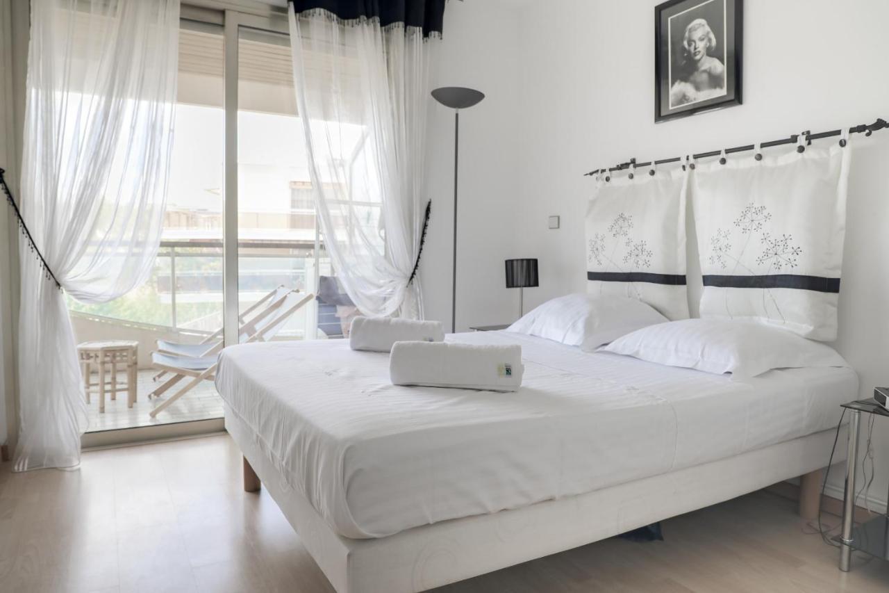 Immogroom - 2 Br- Bright - Terrace - Wifi - Air Conditioning คานส์ ภายนอก รูปภาพ
